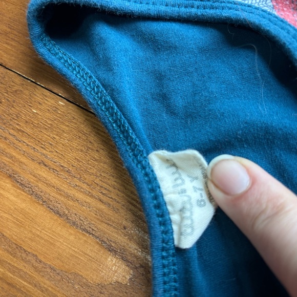 Tutu & Lulu Girls Alphabet Twirl Sleeveless 6/7 Dress - Picture 6 of 7